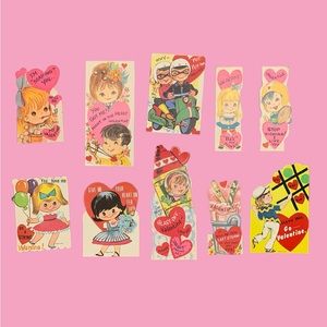 Vintage 1970s Valentines Day Cards